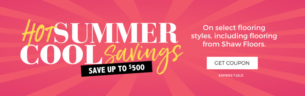 Hot Summer, Cool Savings | BMG Flooring & Tile Center